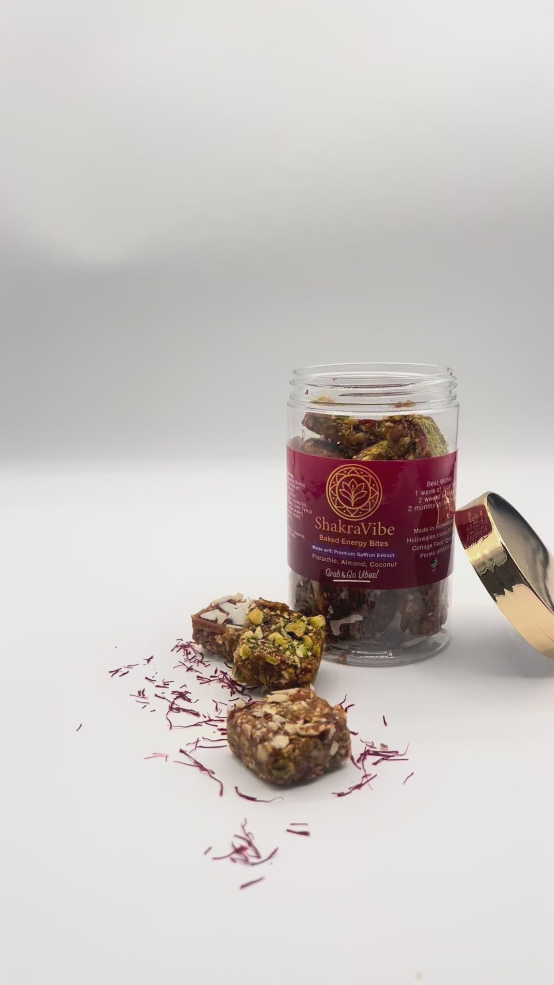 Saffron Bites (10 Bites)